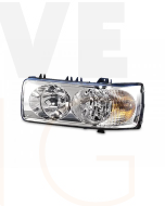 Hella 1LJ247046081 DAF Headlamp CF65/75/85 LF45/55, XF95/105 01/01-05-13 (H1/H7) - Right Hand