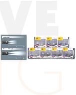 Hella HB4-PW100DP2 HB4 P22d 12V 55W Platinum White Plus 100% Globe Kit