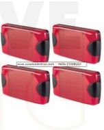 Hella 2330BULK DuraLed Red Stop / Rear Position Lamp Pack of 4