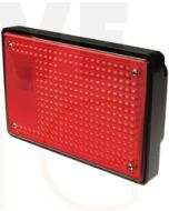 Hella Jumbo Stop / Rear Position Lamp - Inbuilt Retro Reflector, 12V (2319)