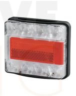 Hella Submersible LED Rear Combination Lamp with Licence Plate Function - 0.5m Cable (2395)