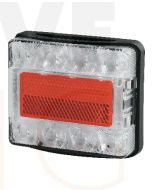 Hella Submersible LED Rear Combination Lamp with Licence Plate Funcion - 6.0m Cable (2395-6M)