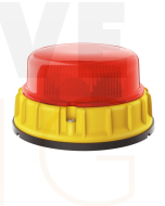 Hella K-LED MINING Series Beacon, Red - Direct Mount