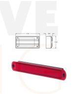 Hella Matrix LED Stop/ Rear Position Lamp - Red, 12V DC (2334)