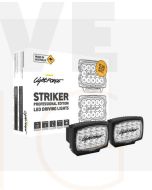 Lightforce STRIKERLEDPK Striker Professional Edition LED Driving Light Twin Pack