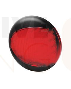 Hella EuroLED Stop / Rear Position Lamp - Red, 24V DC (2366-24V)