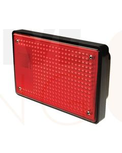 Hella Jumbo Stop / Rear Position Lamp - Inbuilt Retro Reflector, 12V (2319)