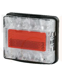 Hella Submersible LED Rear Combination Lamp with Licence Plate Funcion - 6.0m Cable (2395-6M)