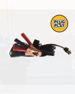 Lightforce ALILEADAMP Alligator Clip Lead with Inline Fuse and AMP plug