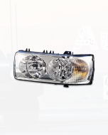 Hella 1LJ247046081 DAF Headlamp CF65/75/85 LF45/55, XF95/105 01/01-05-13 (H1/H7) - Right Hand