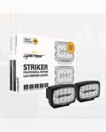 Lightforce STRIKERLEDPK Striker Professional Edition LED Driving Light Twin Pack